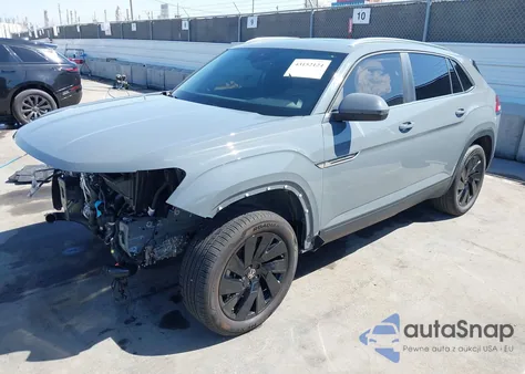 2025 Volkswagen Atlas Cross Sport 2.0T Se W/Technology из США, поврежденный, VIN 1V2JE2CA8SC208052